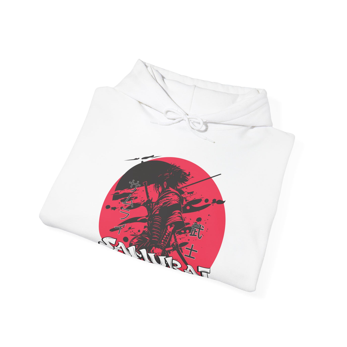 Samurai Inspired Hoodie, Cozy Streetwear,