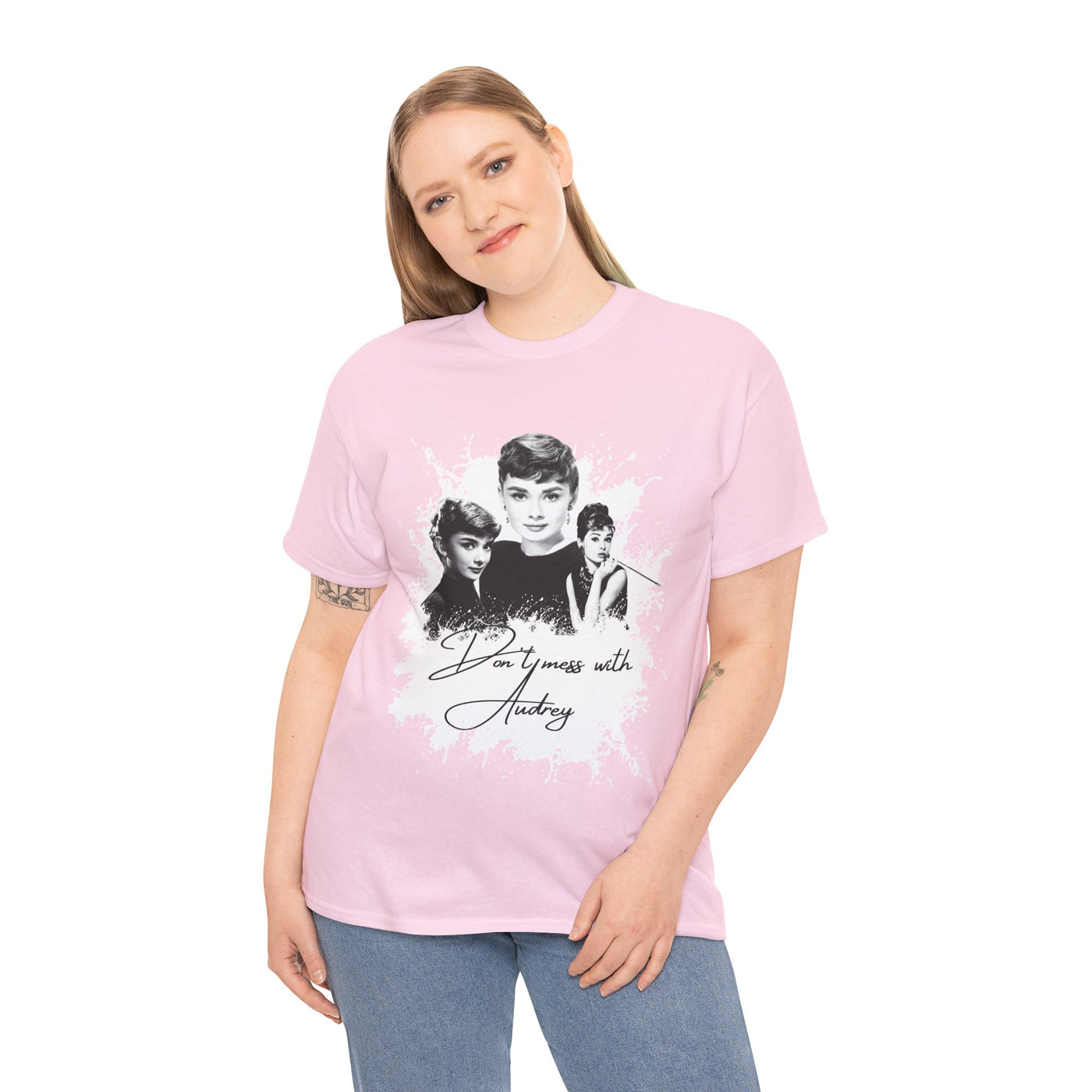Don't mess with Audrey - Audrey Hepburn T Shirt