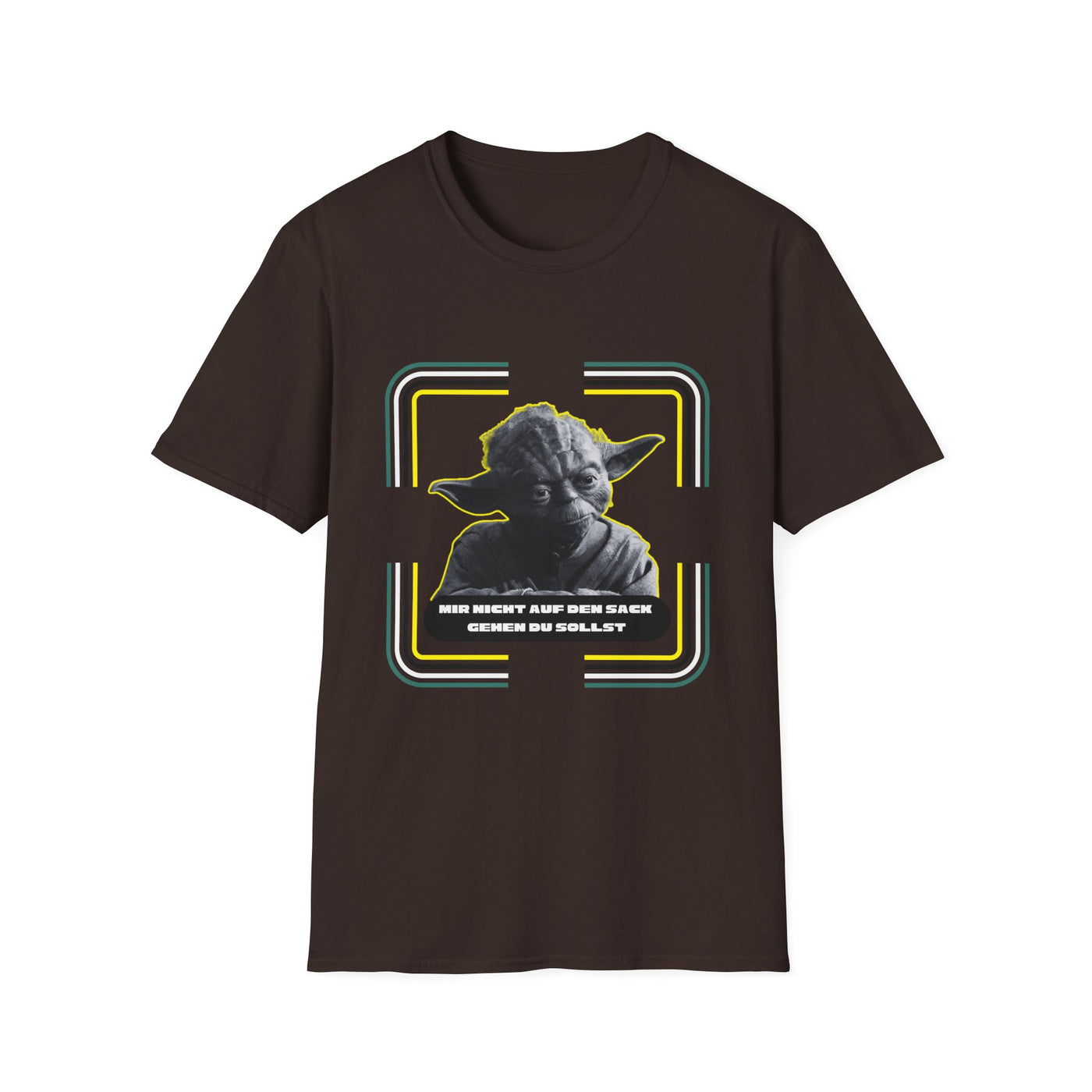 Yoda-Inspired Unisex T-Shirt - 'MIR NICHT AUF DEN... GEHEN DU SOLLST'