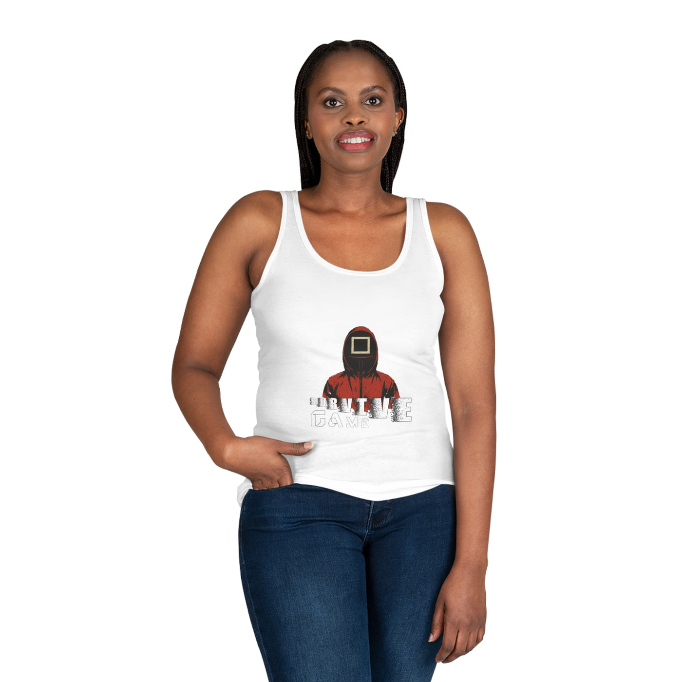 Squid Game Inspired Women's Tank Top - Casual Summer Wear