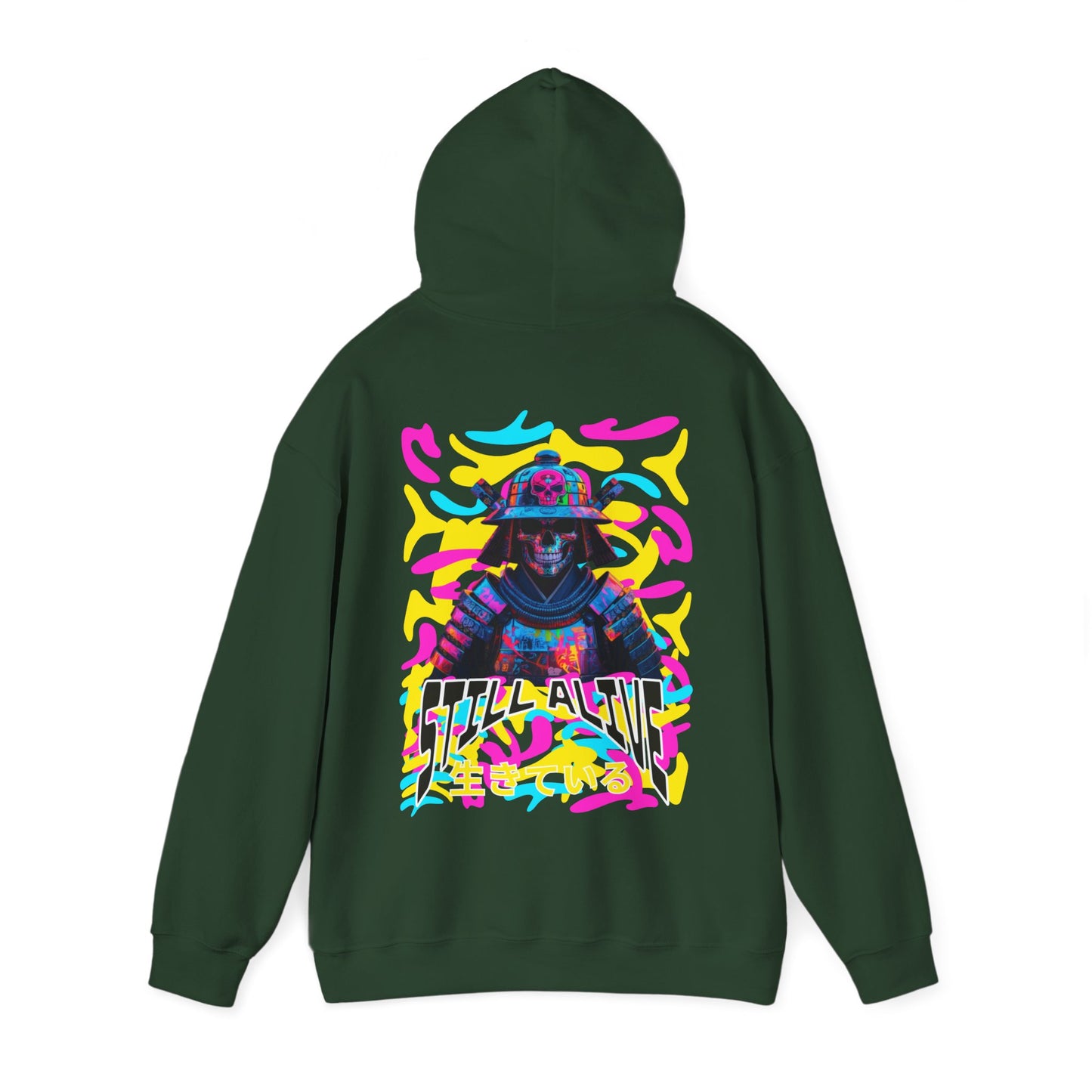 Samurai Still alive Sweatshirt - mit Japanischer Schrift