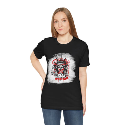 Freedom-Themed Unisex T-Shirt, Statue of Liberty - Freiheitsstatue