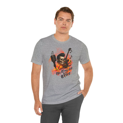 Music Vibes Unisex Jersey Tee - 'The King Still Alive' Graphic T-Shirt