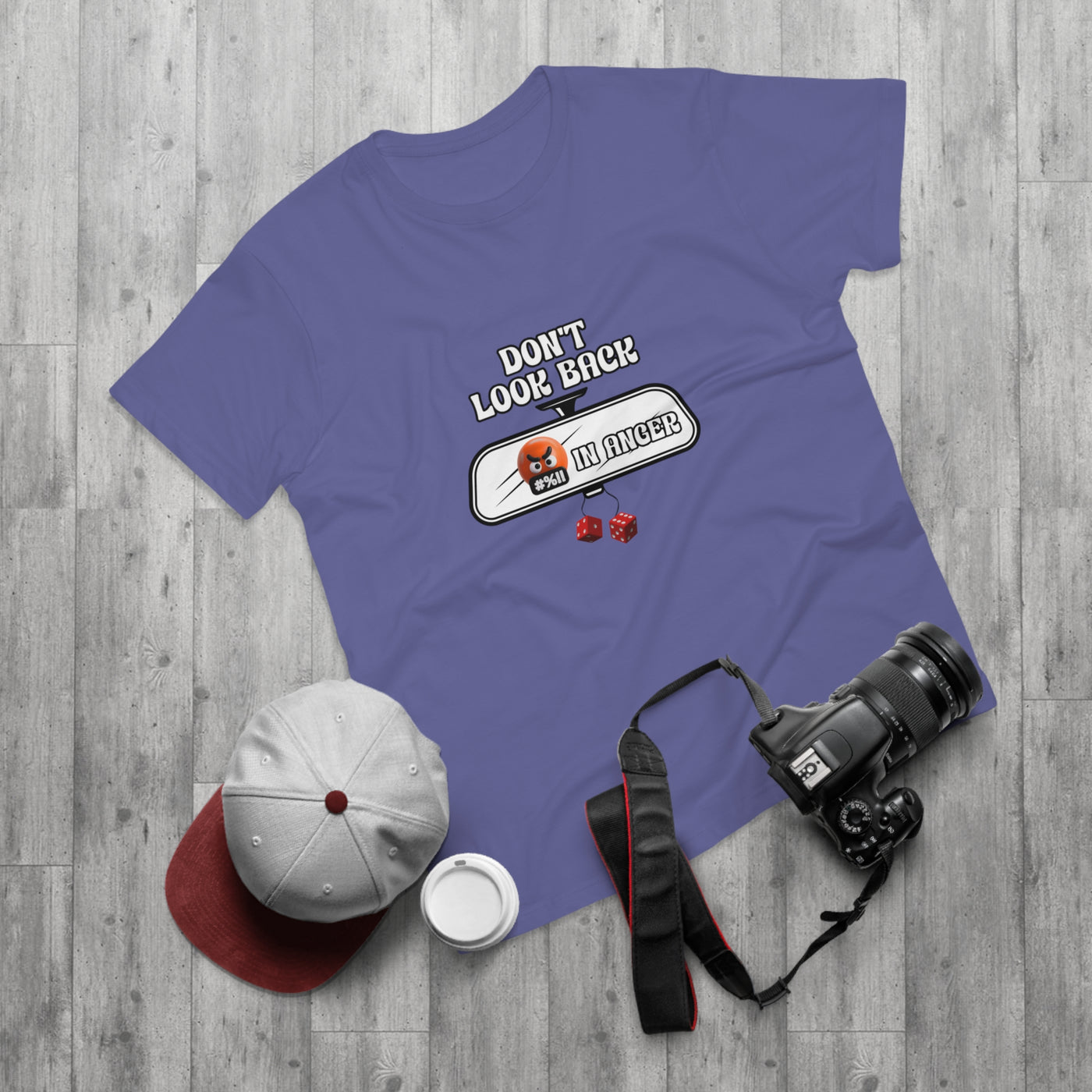 Don't Look Back in Anger Men's T-Shirt, Motivational