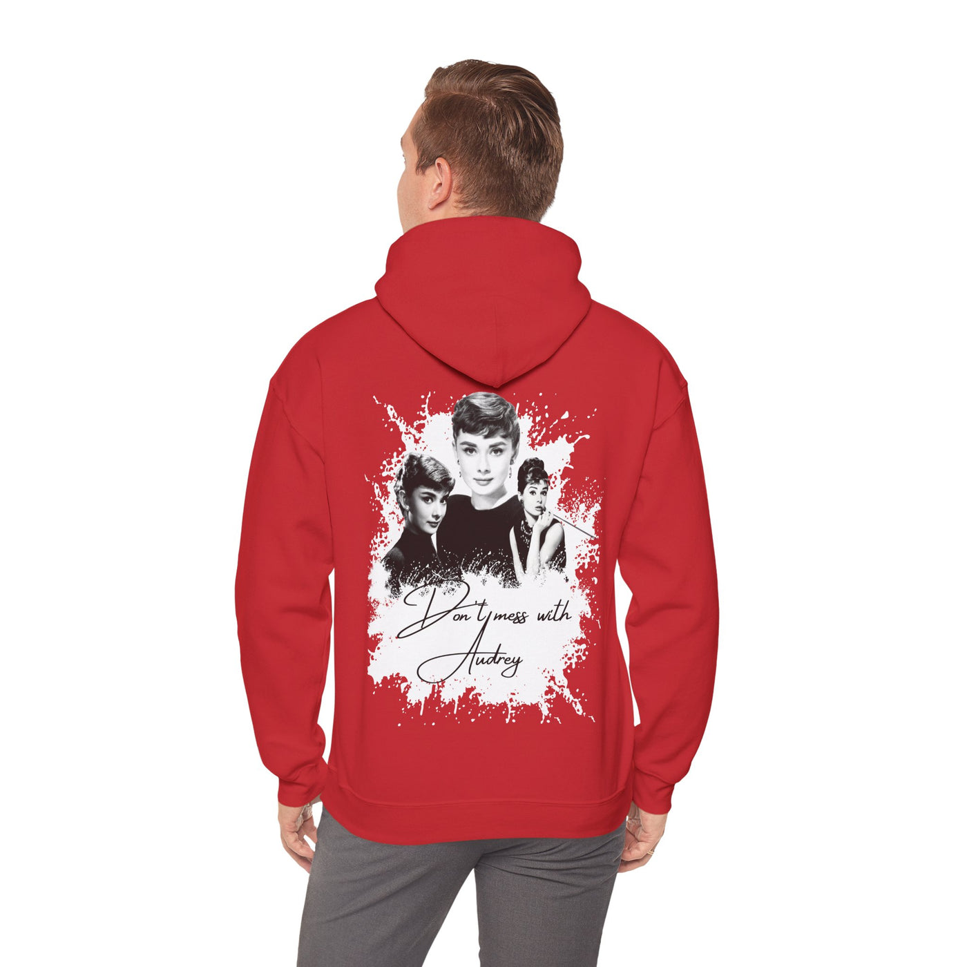 Retro Audrey Hepburn Hoodie - Classic Style