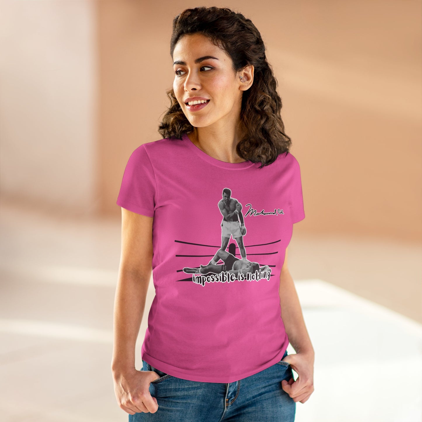 Women's nothing impossible Muhammad Ali