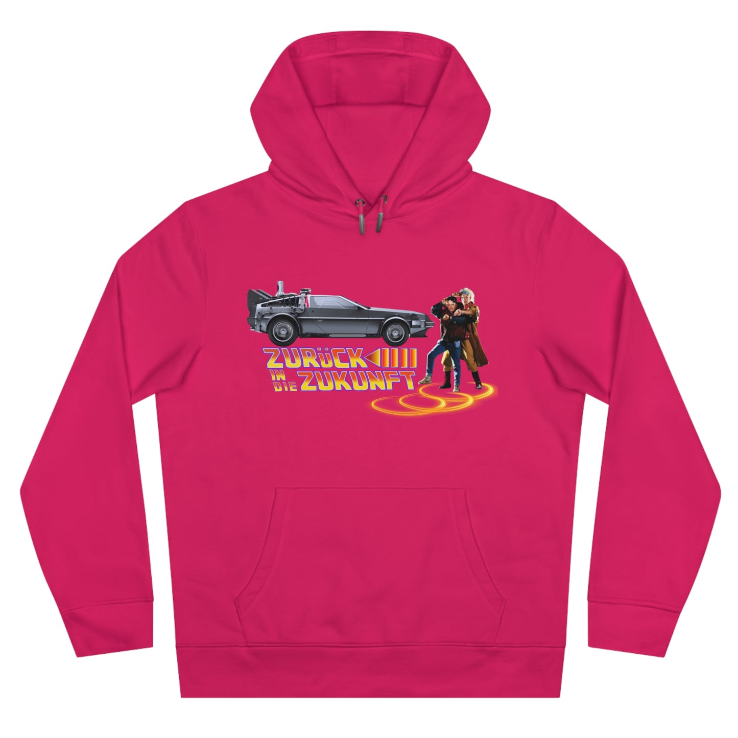 Back to the future - King Hooded Sweatshirt - Perfect for Movie Lovers and Casual Comfort 