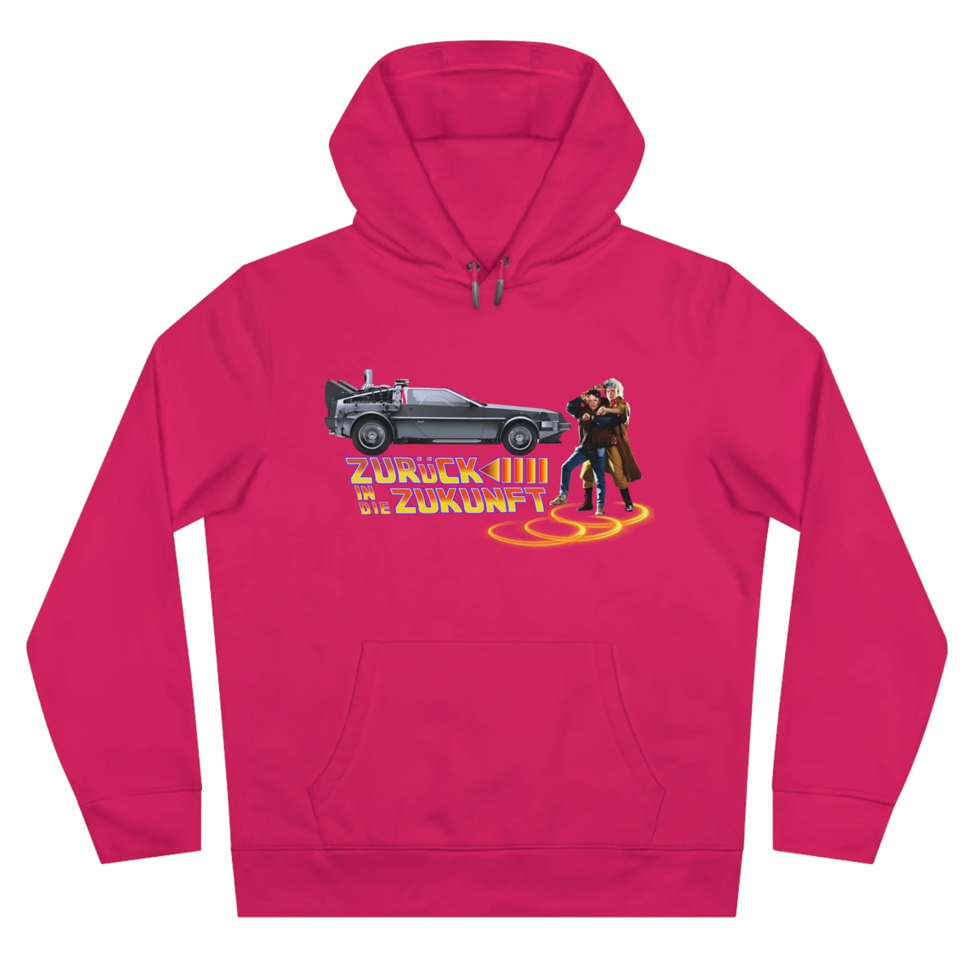 Back to the future - King Hooded Sweatshirt - Perfect for Movie Lovers and Casual Comfort 