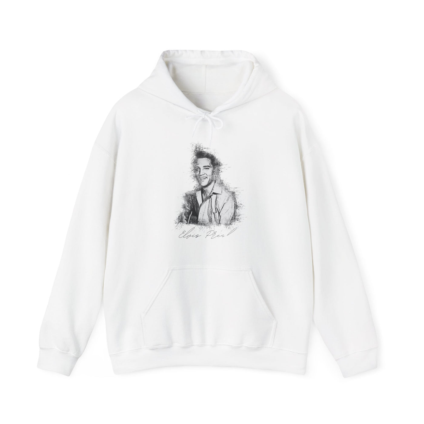 Hoodie Elvis Presley Inspired Vintage Design
