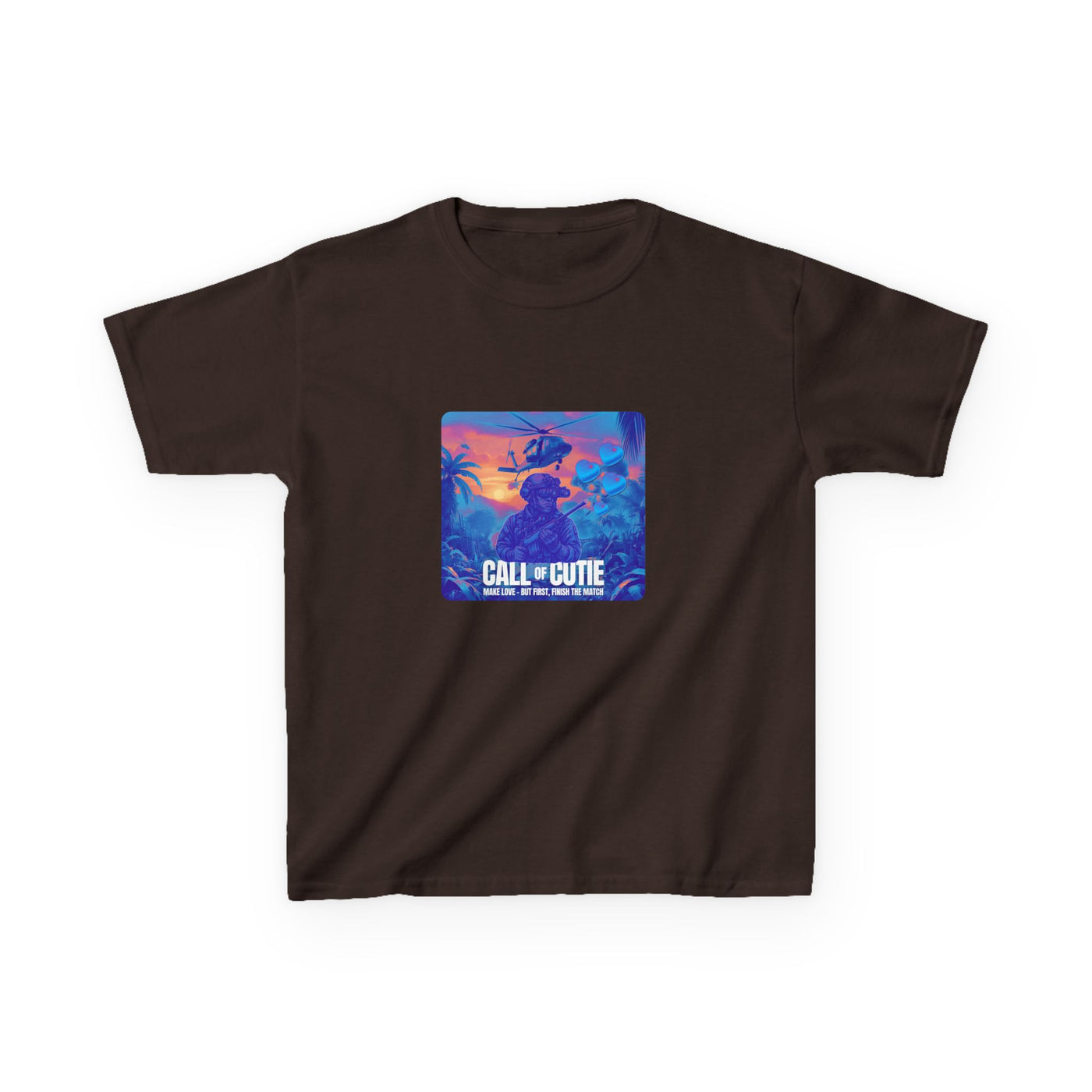 Call of Cutie Unisex Oversized Boxy Tee - Chill Vibes for Game Lovers for Teens
