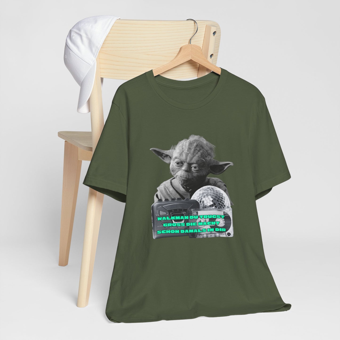 Funny Yoda Quote Unisex Tee - Walkman du kennst - erfahren du bist starwars