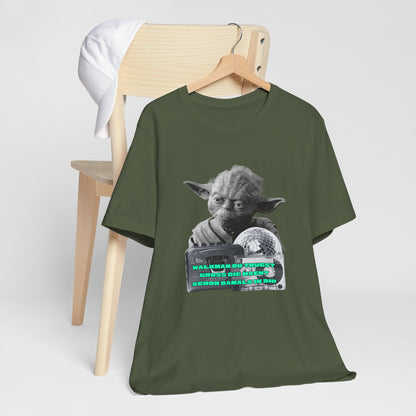 Funny Yoda Quote Unisex Tee - Walkman du kennst - erfahren du bist starwars