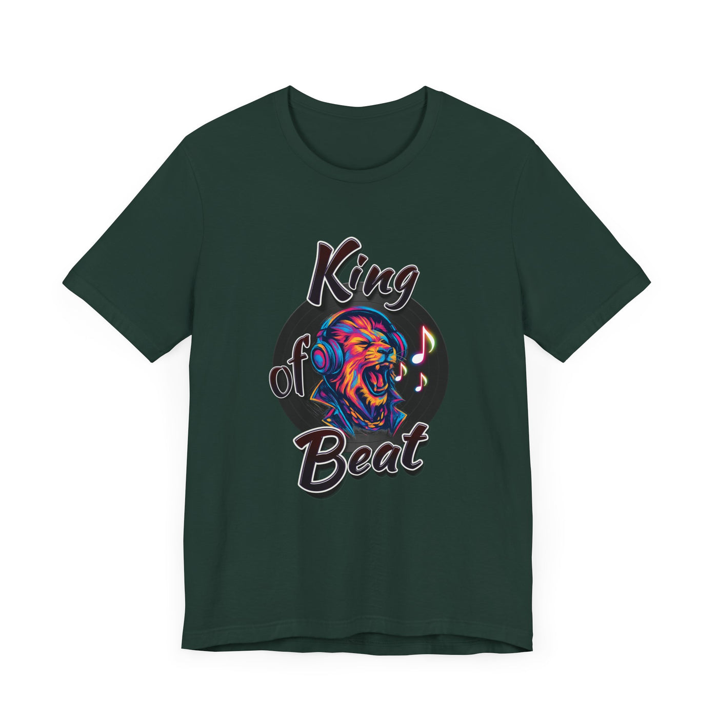 King of Beat Unisex Short Sleeve Tee - Music Lovers T-Shirt