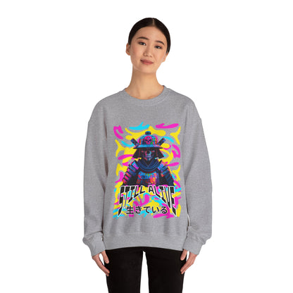 Samurai Still alive Sweatshirt - mit Japanischer Schrift