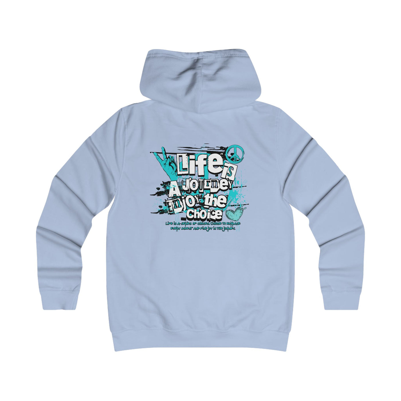 Peaceful Vibes College Hoodie, Trendy College Apparel, Gift for Students, Casual Wear, Inspirational Graphic Hoodie, Peace Symbol Fashion