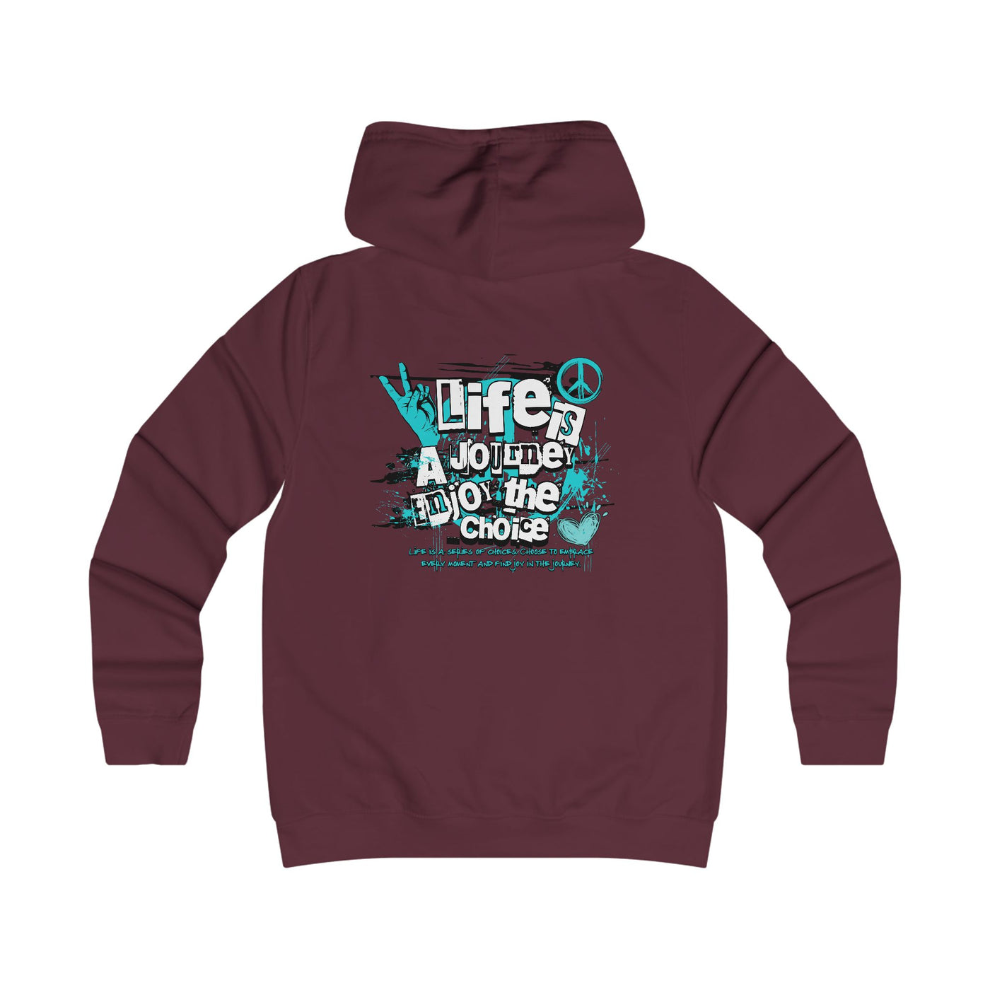 Peaceful Vibes College Hoodie, Trendy College Apparel, Gift for Students, Casual Wear, Inspirational Graphic Hoodie, Peace Symbol Fashion