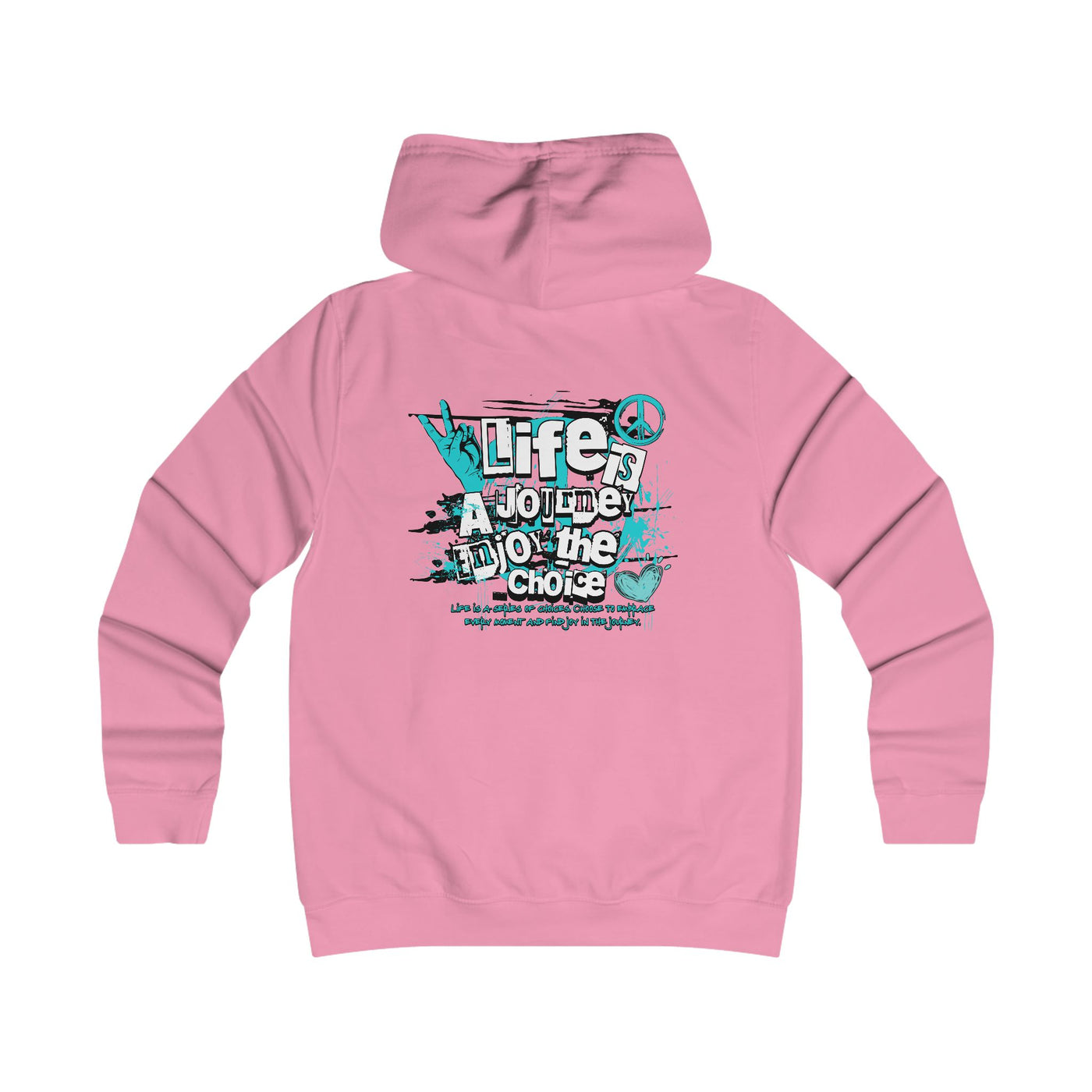 Peaceful Vibes College Hoodie, Trendy College Apparel, Gift for Students, Casual Wear, Inspirational Graphic Hoodie, Peace Symbol Fashion