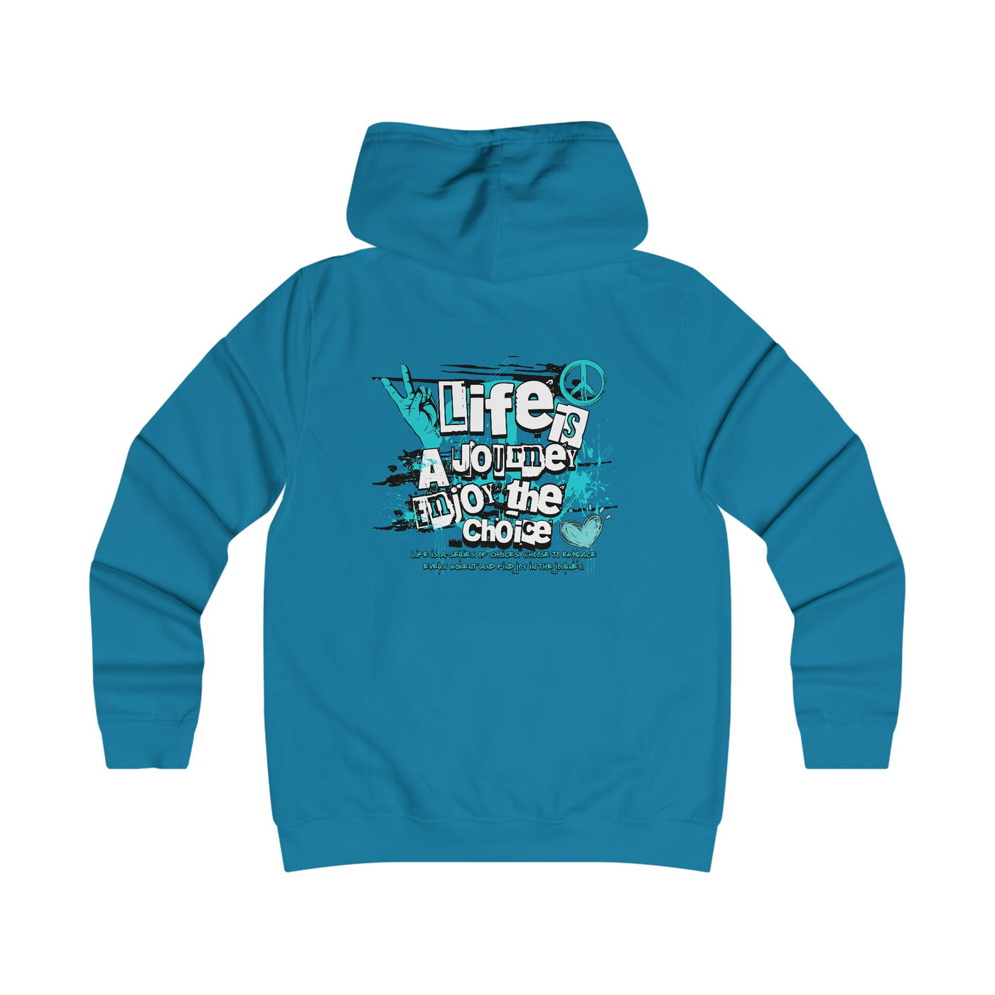 Peaceful Vibes College Hoodie, Trendy College Apparel, Gift for Students, Casual Wear, Inspirational Graphic Hoodie, Peace Symbol Fashion