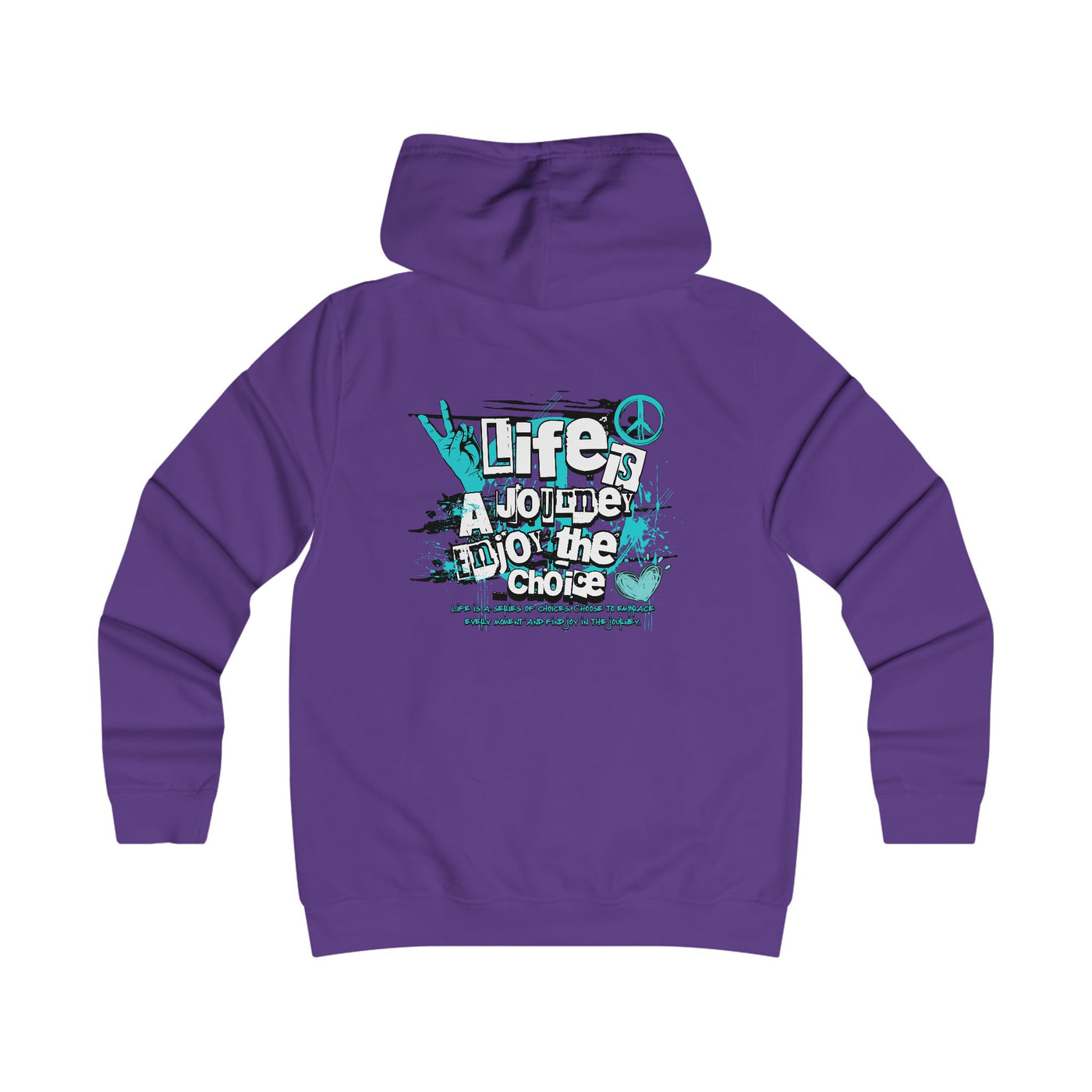 Peaceful Vibes College Hoodie, Trendy College Apparel, Gift for Students, Casual Wear, Inspirational Graphic Hoodie, Peace Symbol Fashion