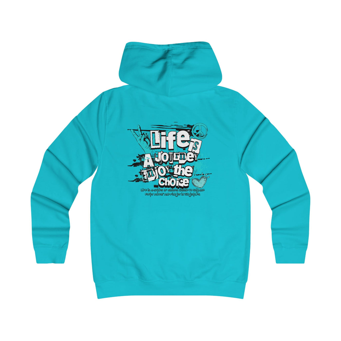 Peaceful Vibes College Hoodie, Trendy College Apparel, Gift for Students, Casual Wear, Inspirational Graphic Hoodie, Peace Symbol Fashion