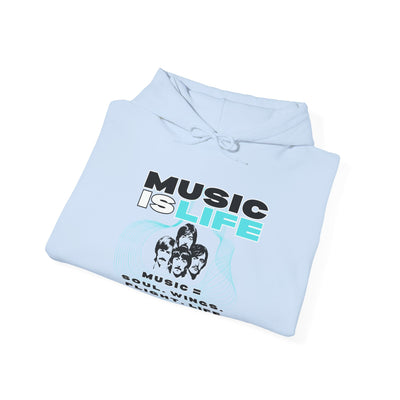 Music is Life Hoodie - Unisex Heavy Blend™ Sweatshirt