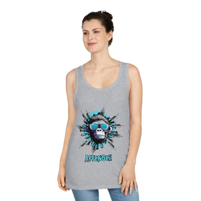 "Affengeil" Gorilla Graphic Unisex Jersey Tank - Perfect for Summer Adventures