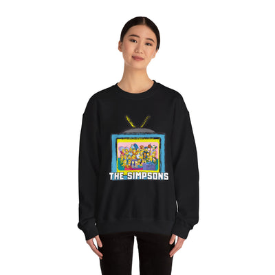 The Simpsons Unisex Heavy Cotton Sweatshirt