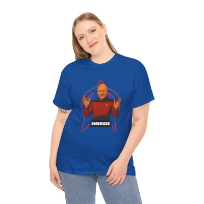 Energie Unisex Heavy Cotton Tee - Perfect for Sci-Fi Fans and Casual Wear