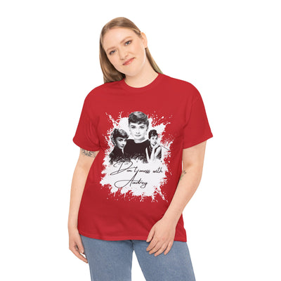 Don't mess with Audrey - Audrey Hepburn T Shirt