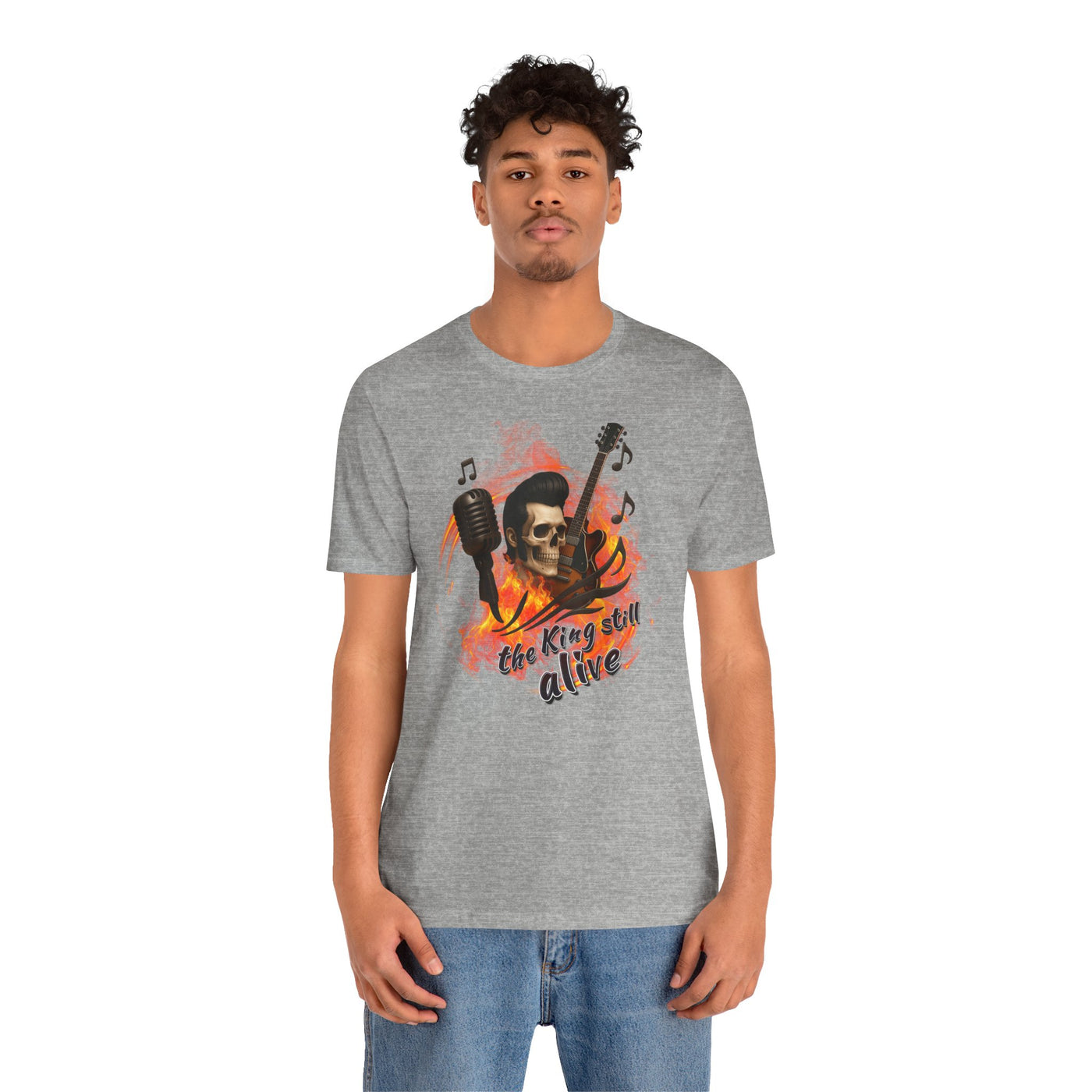 Music Vibes Unisex Jersey Tee - 'The King Still Alive' Graphic T-Shirt
