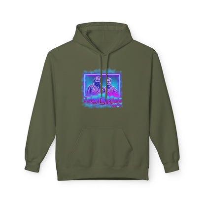 Legends Bud Spencer & Terence Hill Neon Fleece Hoodie - Unisex Retro Streetwear
