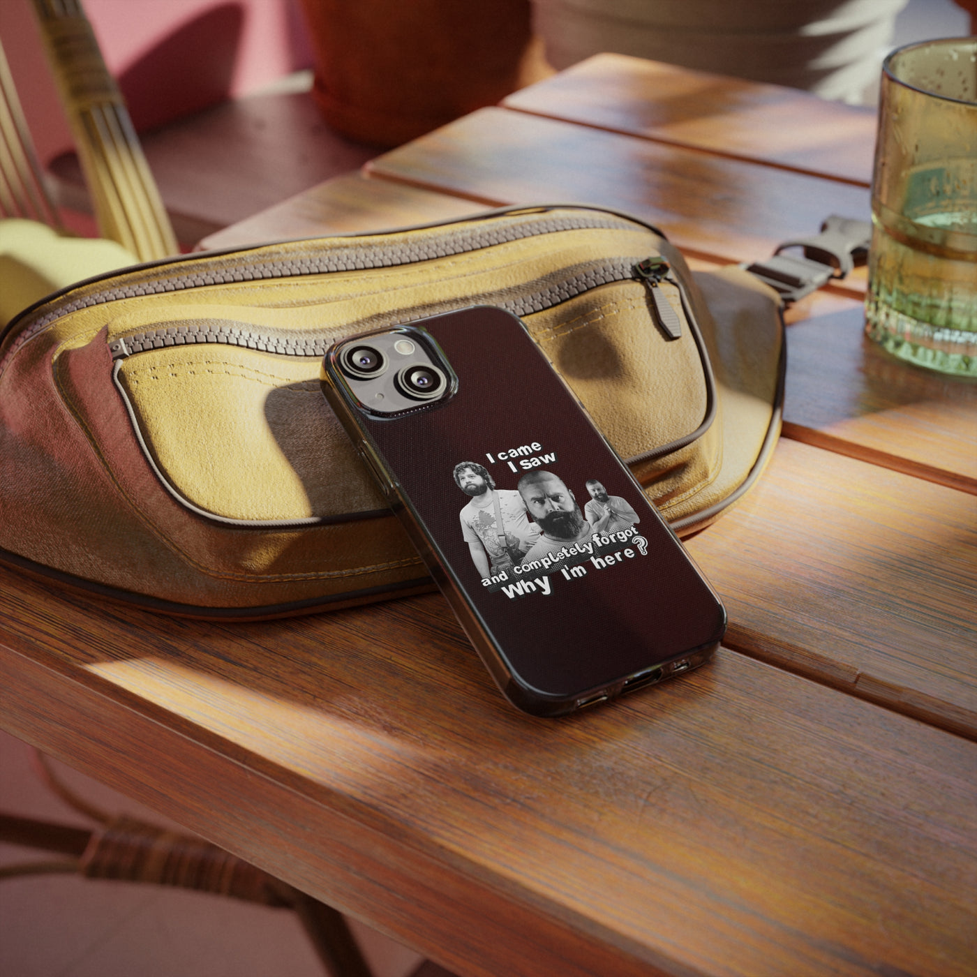 I Came, I Saw & Forgot, Alan Hangover -  Funny Phone Case  - Handyhülle -