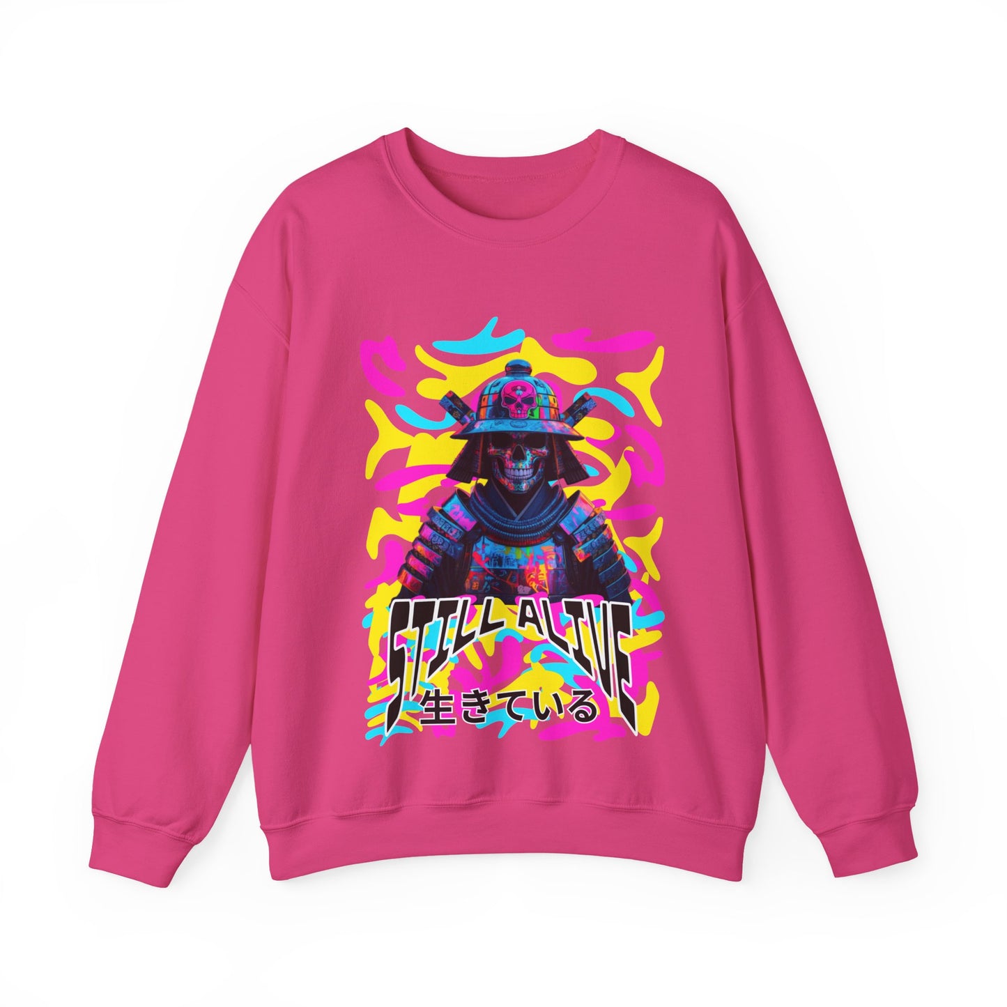 Samurai Still alive Sweatshirt - mit Japanischer Schrift