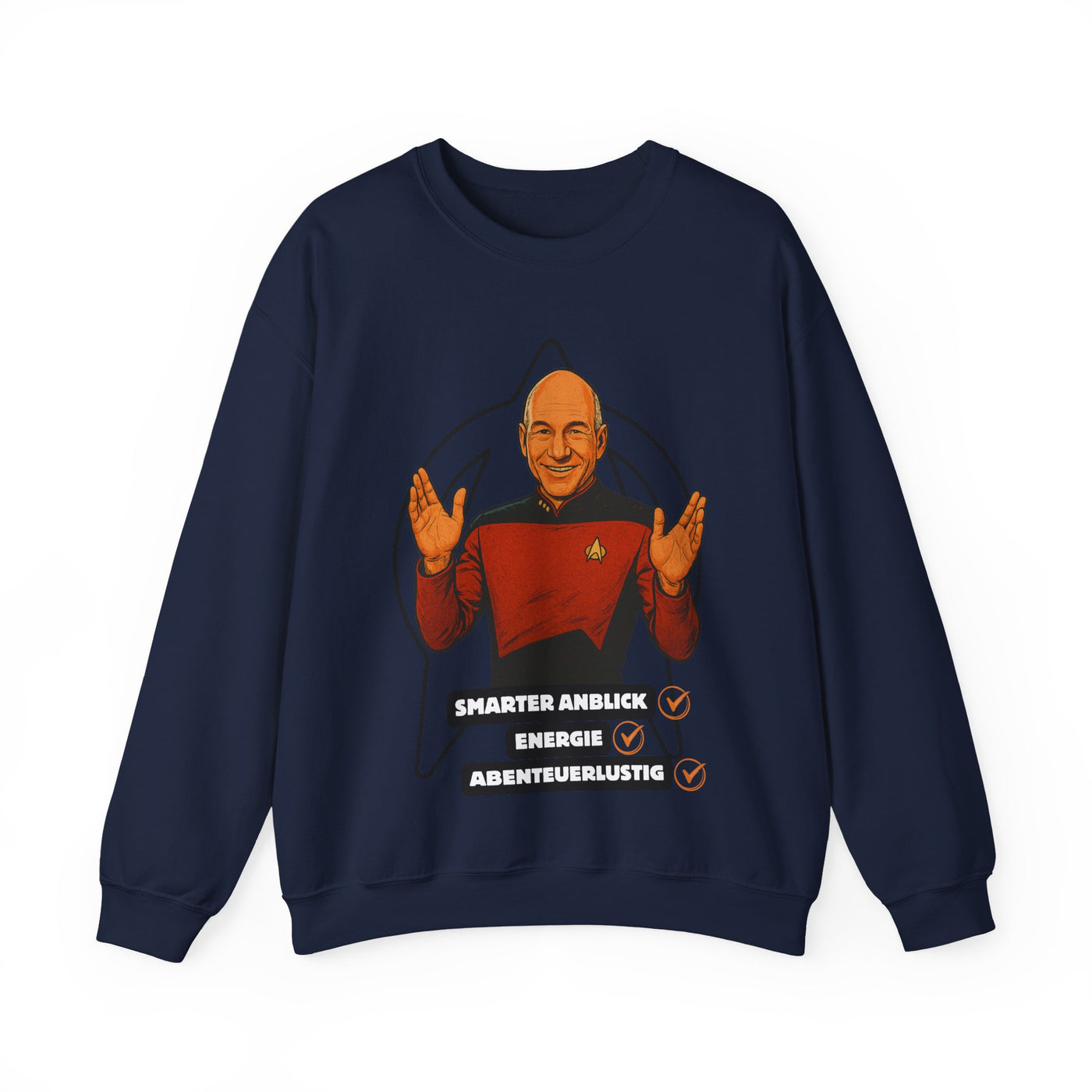 Smarter Captain PICARD– UNISEX SWEATSHIRT
