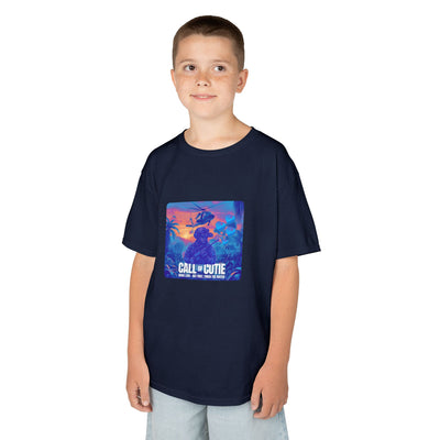 Call of Cutie Unisex Oversized Boxy Tee - Chill Vibes for Game Lovers for Teens