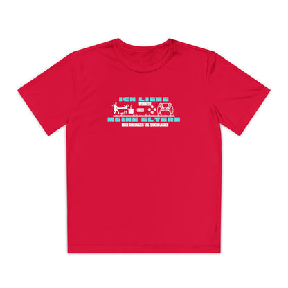 I love my parents - if I can play games all day... Fun Shirt