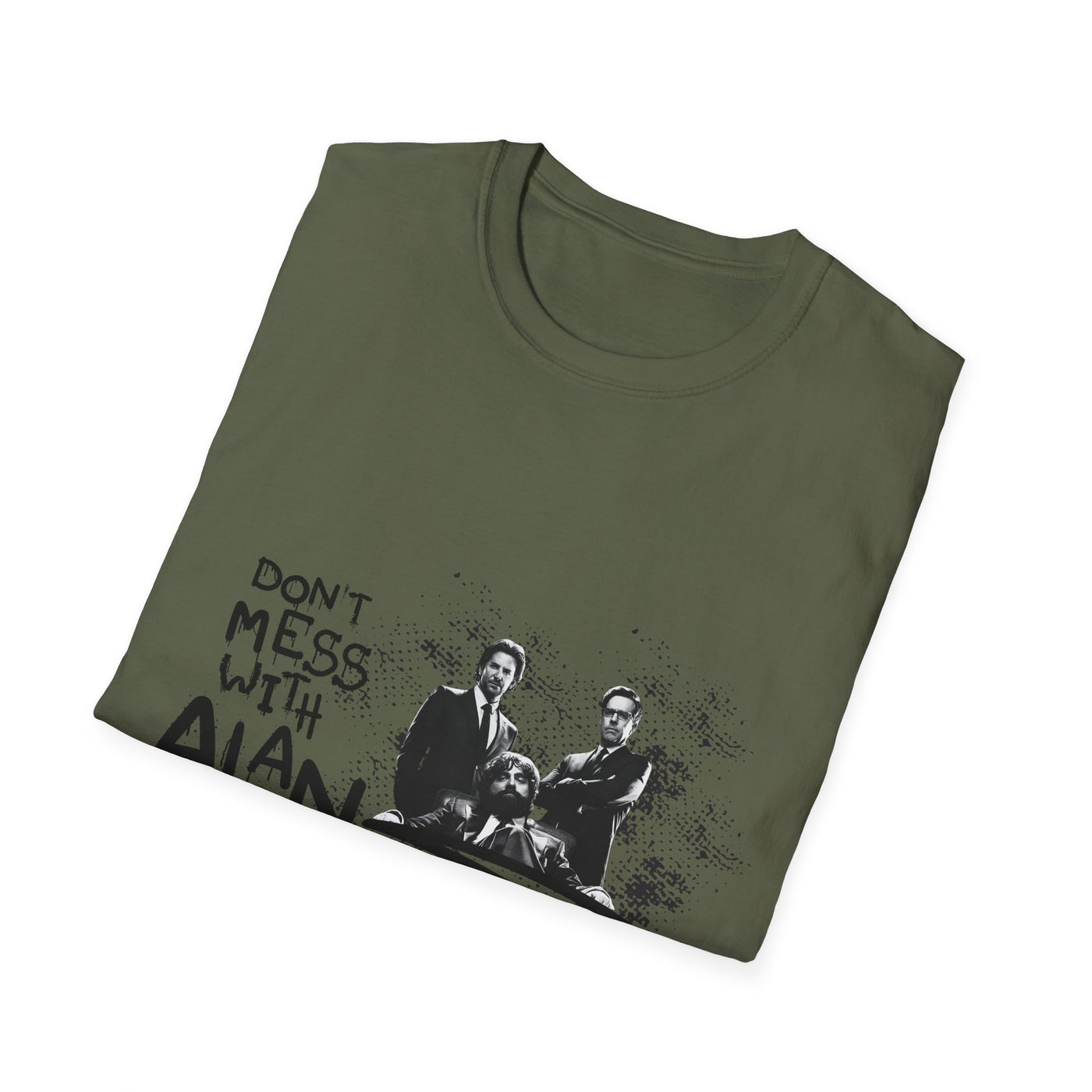 Unisex Jersey Tee Hangover - "Don't Mess With Alan" Graphic T-Shirt
