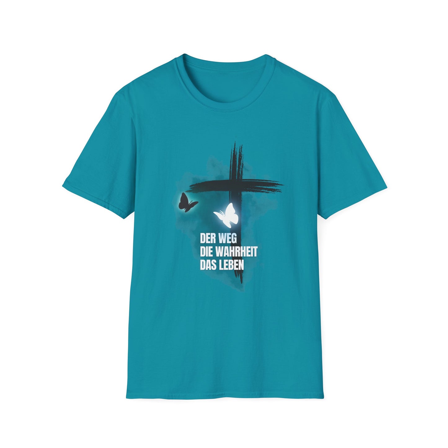 Faith-Inspired Unisex Softstyle T-Shirt – Spiritual, Jesus, Christian,