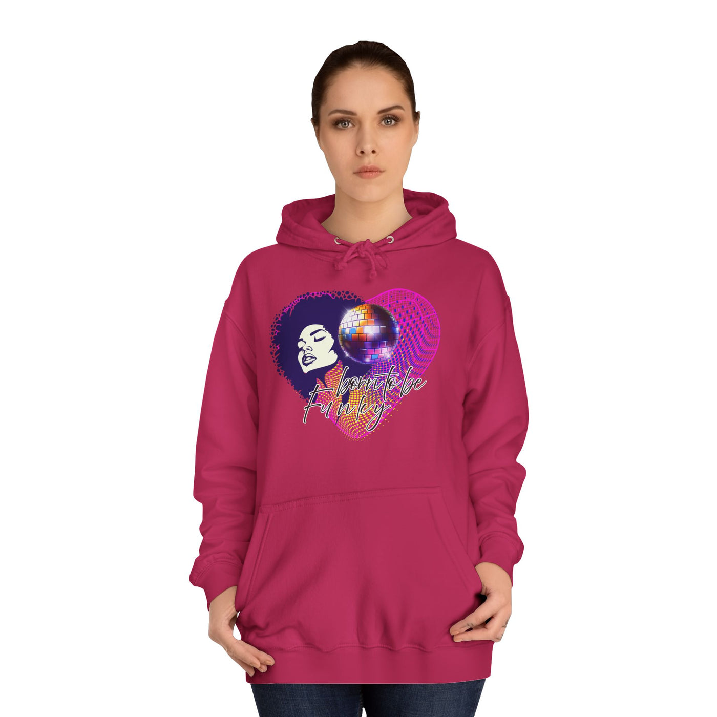 Born to be funky  Hoodie - Melly Silence