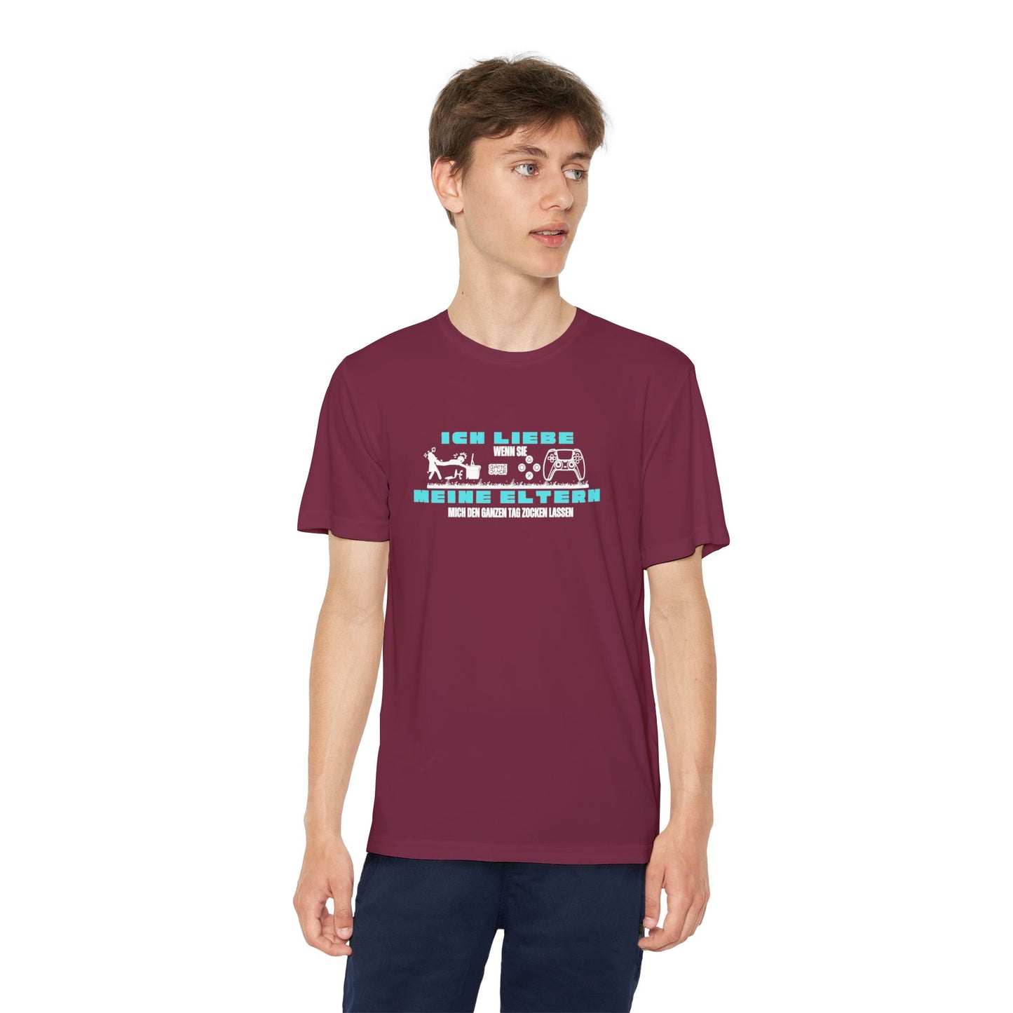 I love my parents - if I can play games all day... Fun Shirt