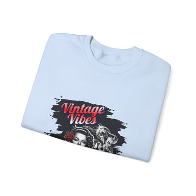 Vintage Vibes Unisex Sweatshirt, Retro