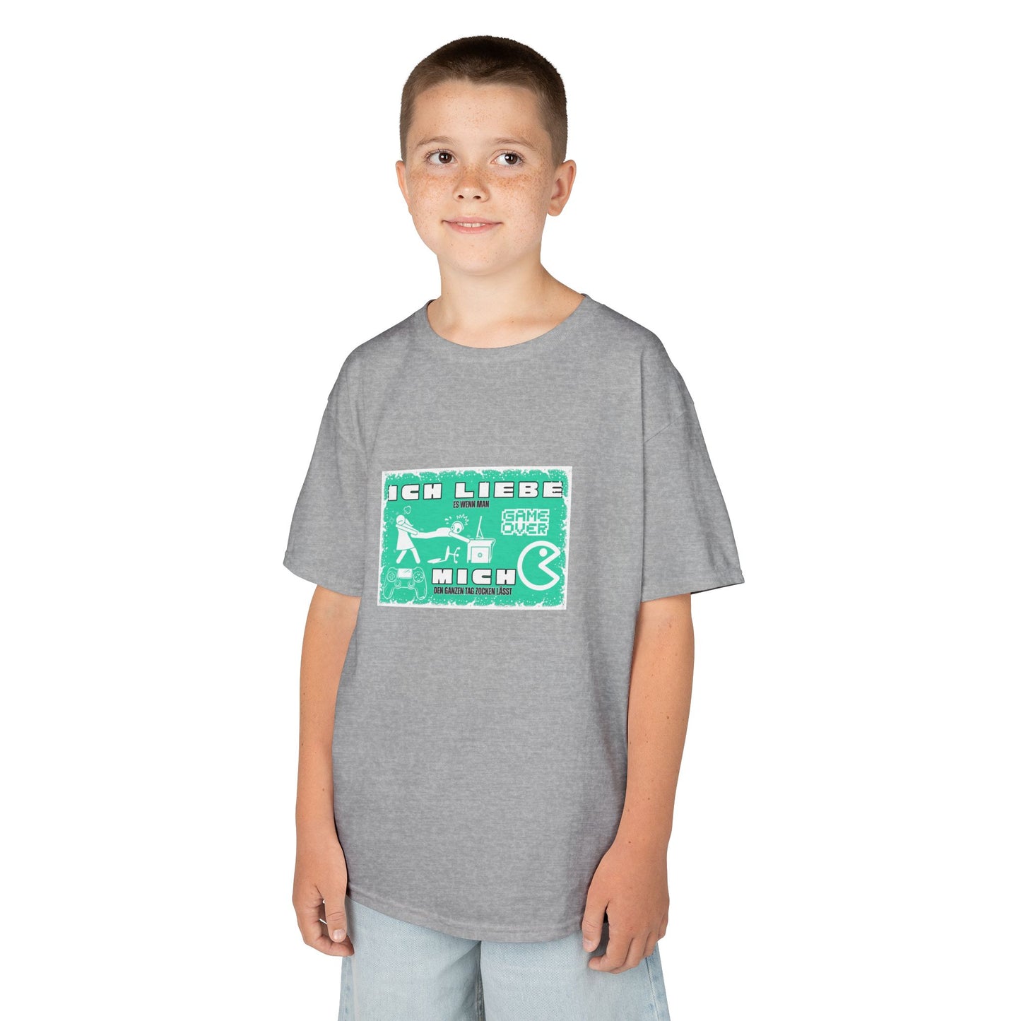 Kids Gaming Tee - 'I love myself - and play...' T-Shirt