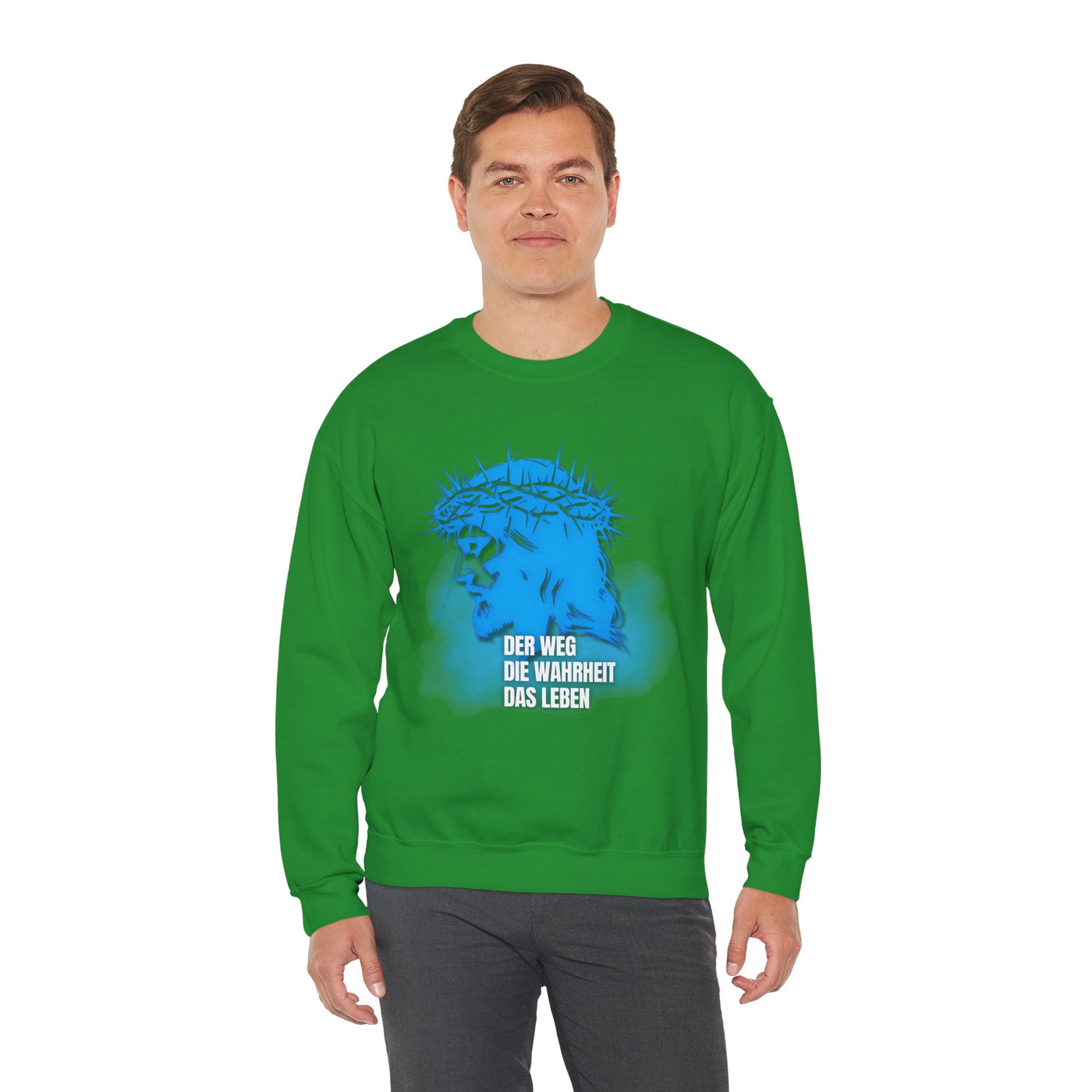 Sweatshirt Jesus "Der Weg - Die Wahrheit - Das Leben"