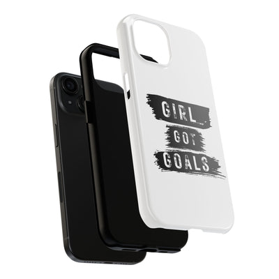 Handyhülle  Phone Case - "Girl Got Goals" - Stylish Protection for Ambitious Women