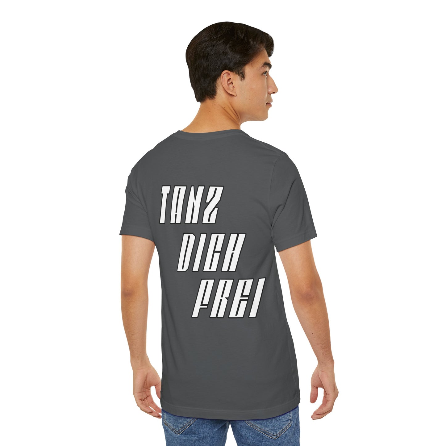Tanz dich frei - Retro Techno Vibe Unisex Tee, Dance Party Shirt, Gift for Ravers, Festival Fashion,
