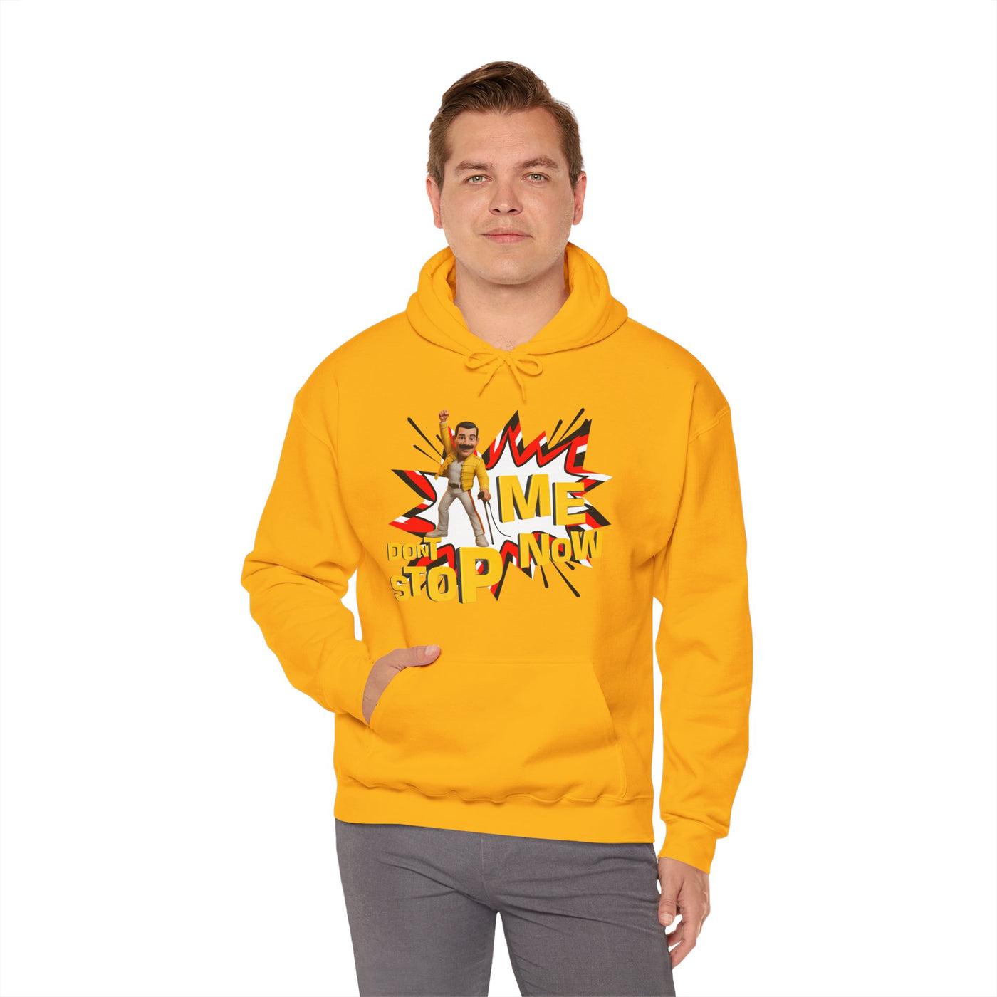 Freddie Hoodie, Unisex Sweatshirt for Music Lovers