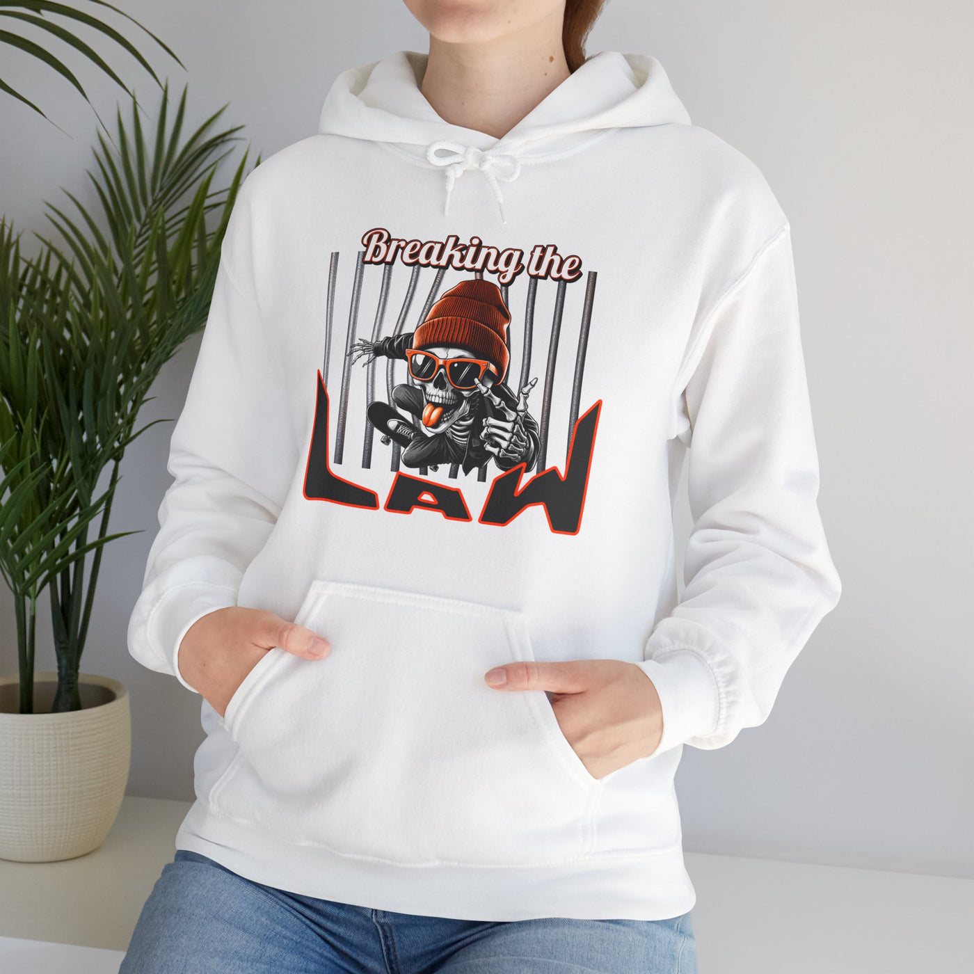 Breaking the Law Hoodie, Unisex