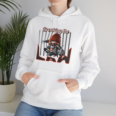 Breaking the Law Hoodie, Unisex