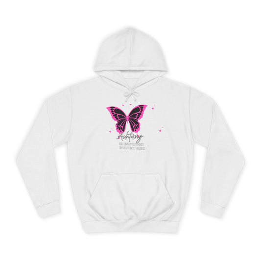 Hoodie Achtung ich entfalte mich - es glitzert gleich