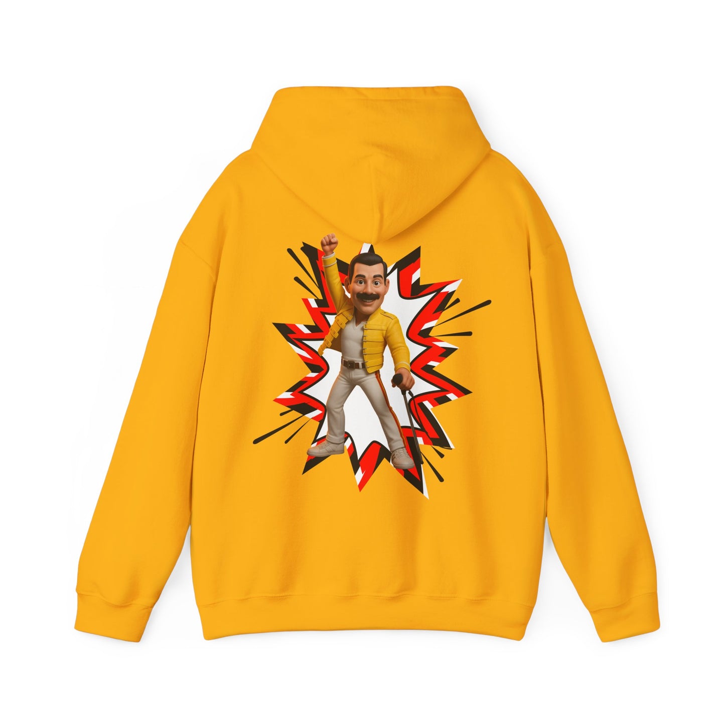 Freddie Hoodie, Unisex Sweatshirt for Music Lovers